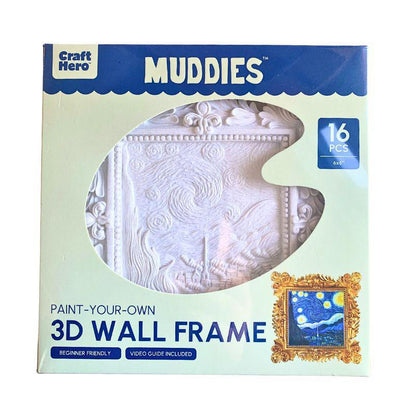 Starry Night 3D Wall Frame Paint Kit