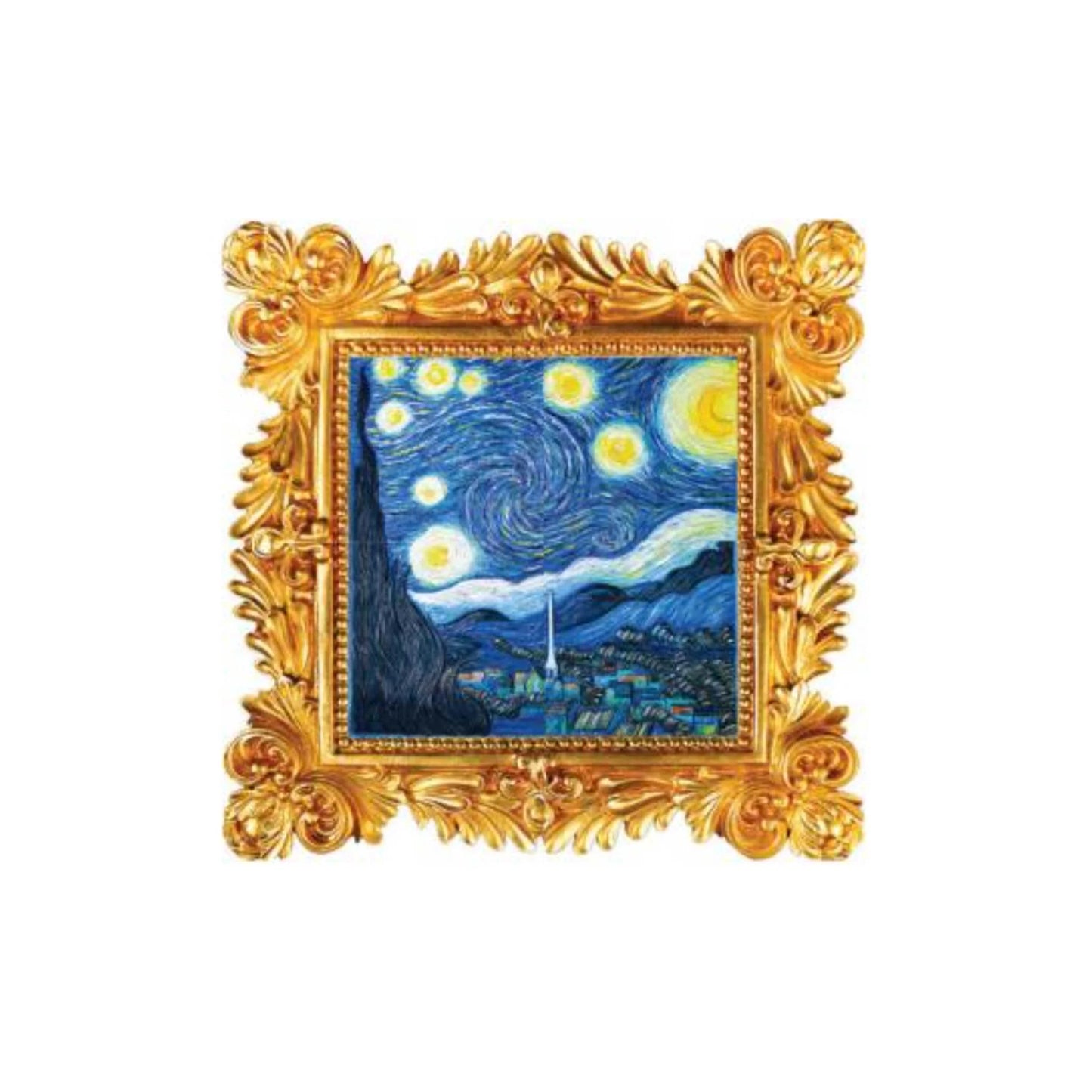 Starry Night 3D Wall Frame Paint Kit