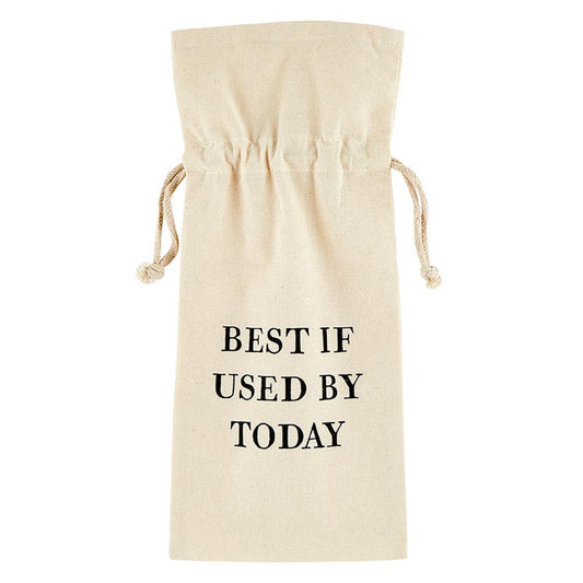 Best if Used by Today Wine Bag