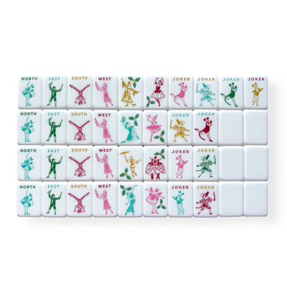 PREORDER Holiday Mahj Tiles | Merry Nutcracker