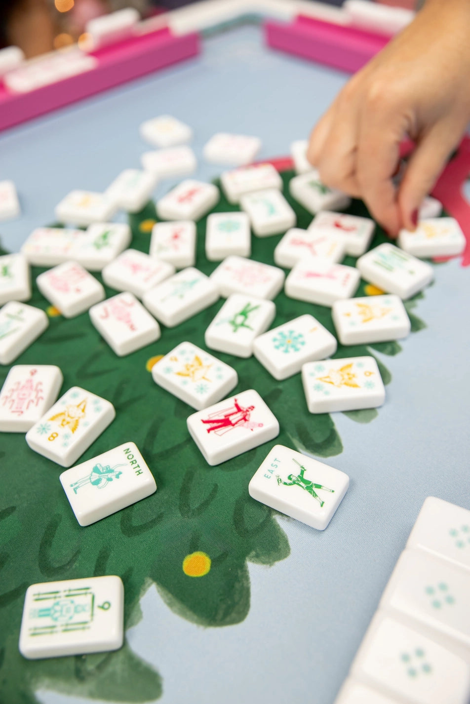 PREORDER Holiday Mahj Tiles | Merry Nutcracker