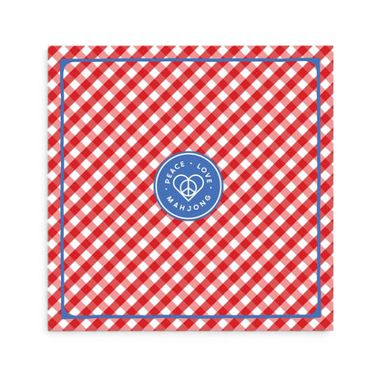 Mahjong Mat | Plaids & Stripes