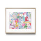 TS Collage Watercolor Art Print