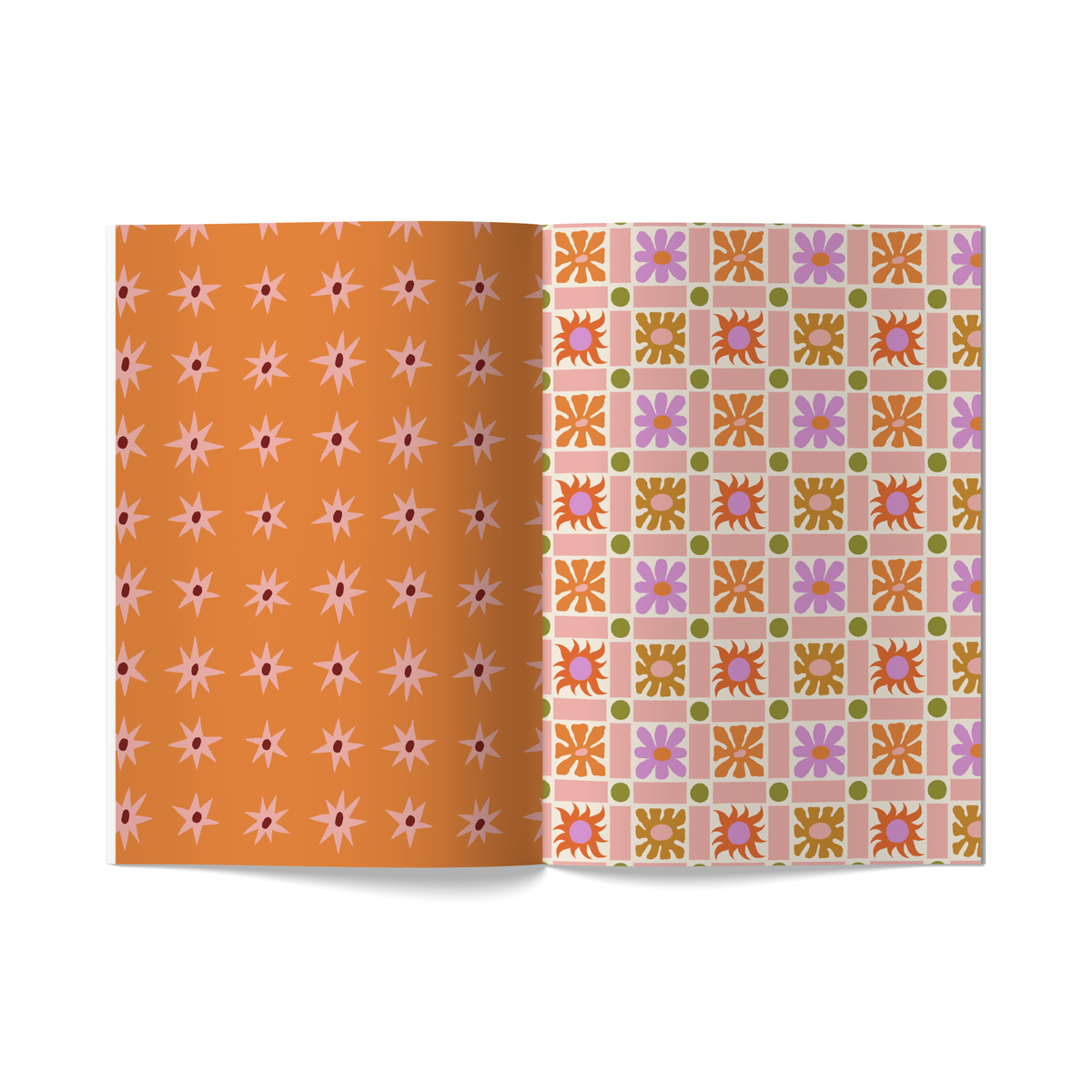 Vibrant Blooms • Scrapbooking Paper Booklet