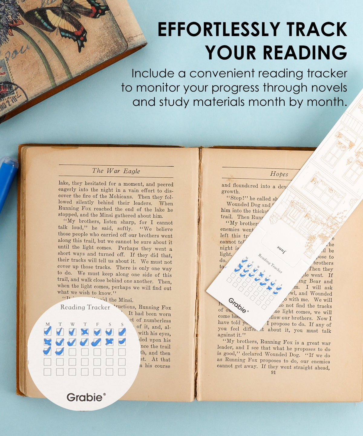 Watercolor Bookmarks: Townhouse