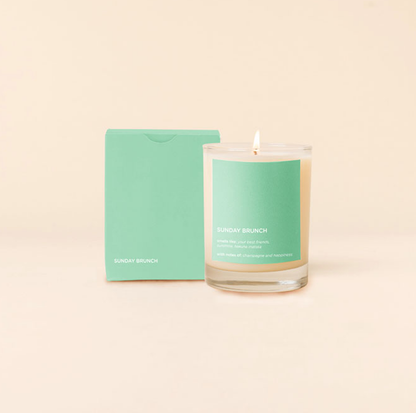 Sassy Rocks Glass Candle