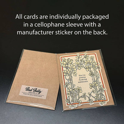 Please Be Patient with Me, I'm from the 1900's Card