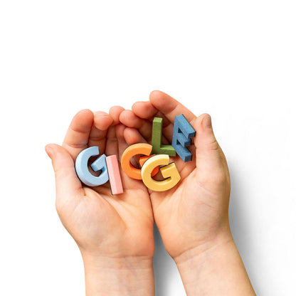 Rainbow Mod 1" 200pc Magnetic Letters