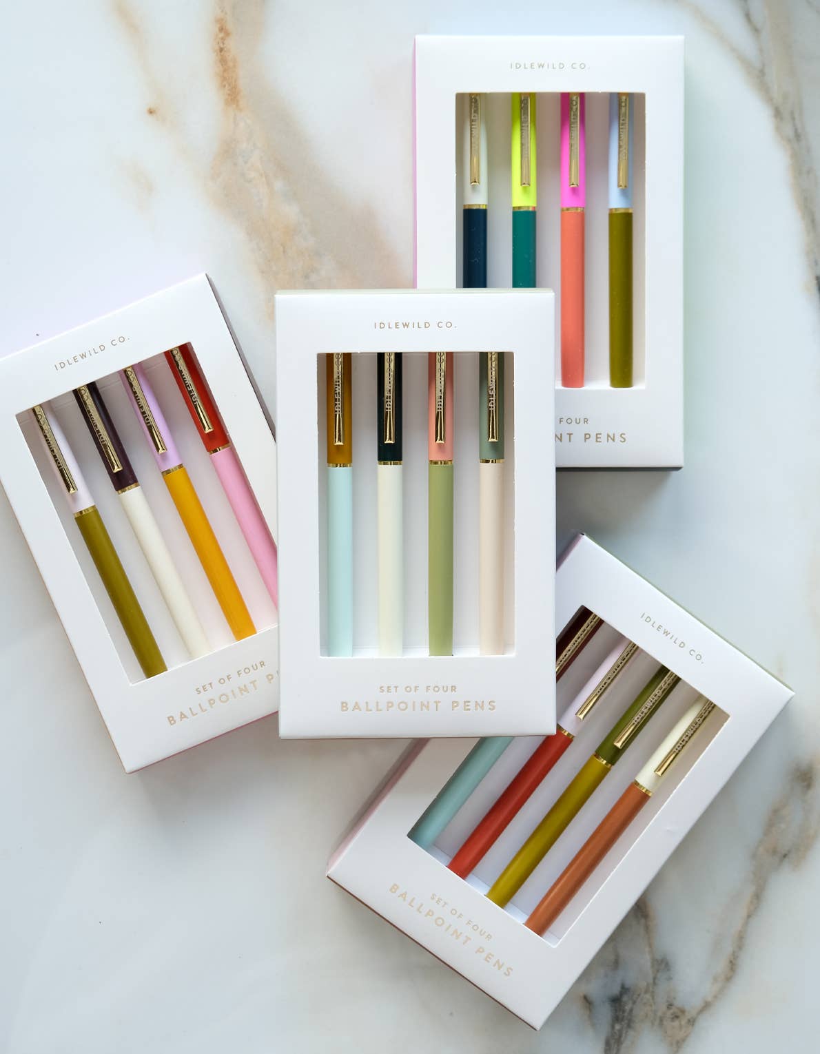Tokyo City Pallet Pens Set of 4