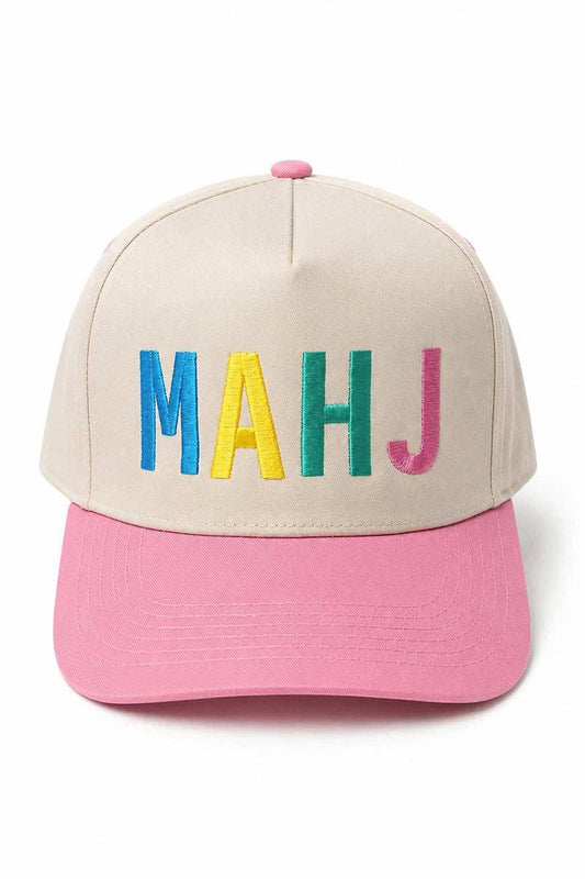 MAHJ Mahjong Two-Toned Hat
