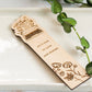 All's Fair in Love and Poetry Wooden Bookmark