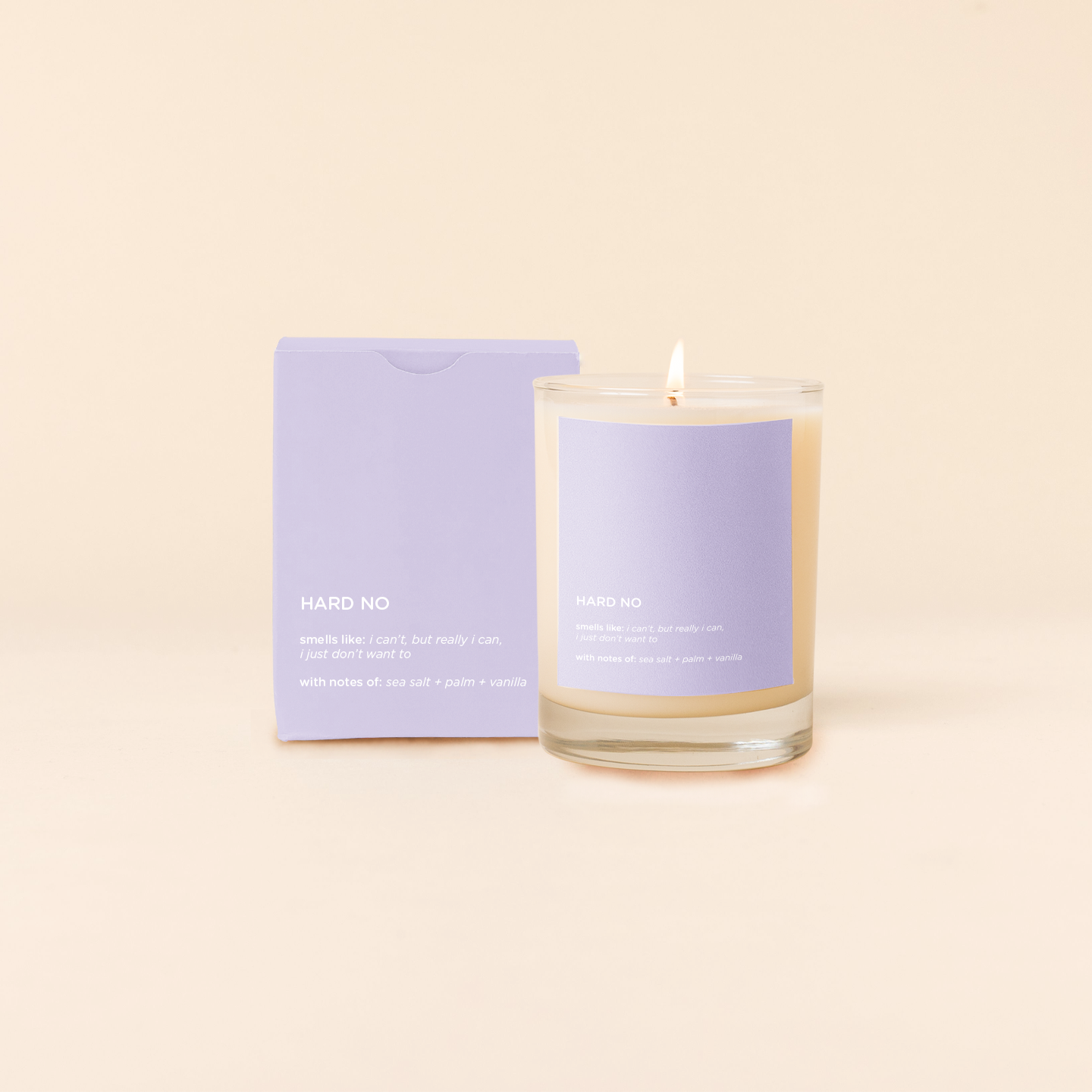 Sassy Rocks Glass Candle