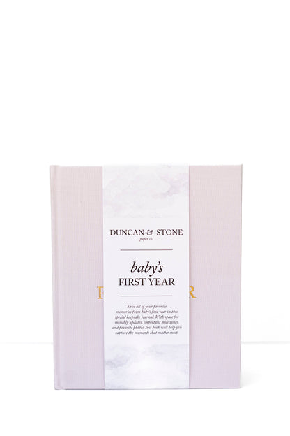 Baby's First Year Memory Book