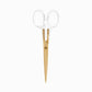 Poketo - Acrylic Scissors in Gold