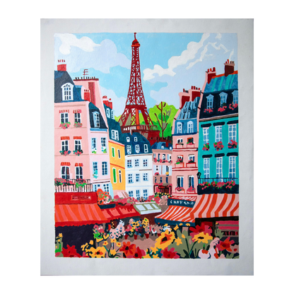 Flower Market: Paris