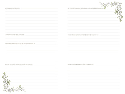 Uncle's Story: A Memory and Keepsake Journal for My Family