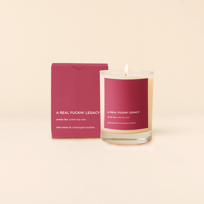 Sassy Rocks Glass Candle