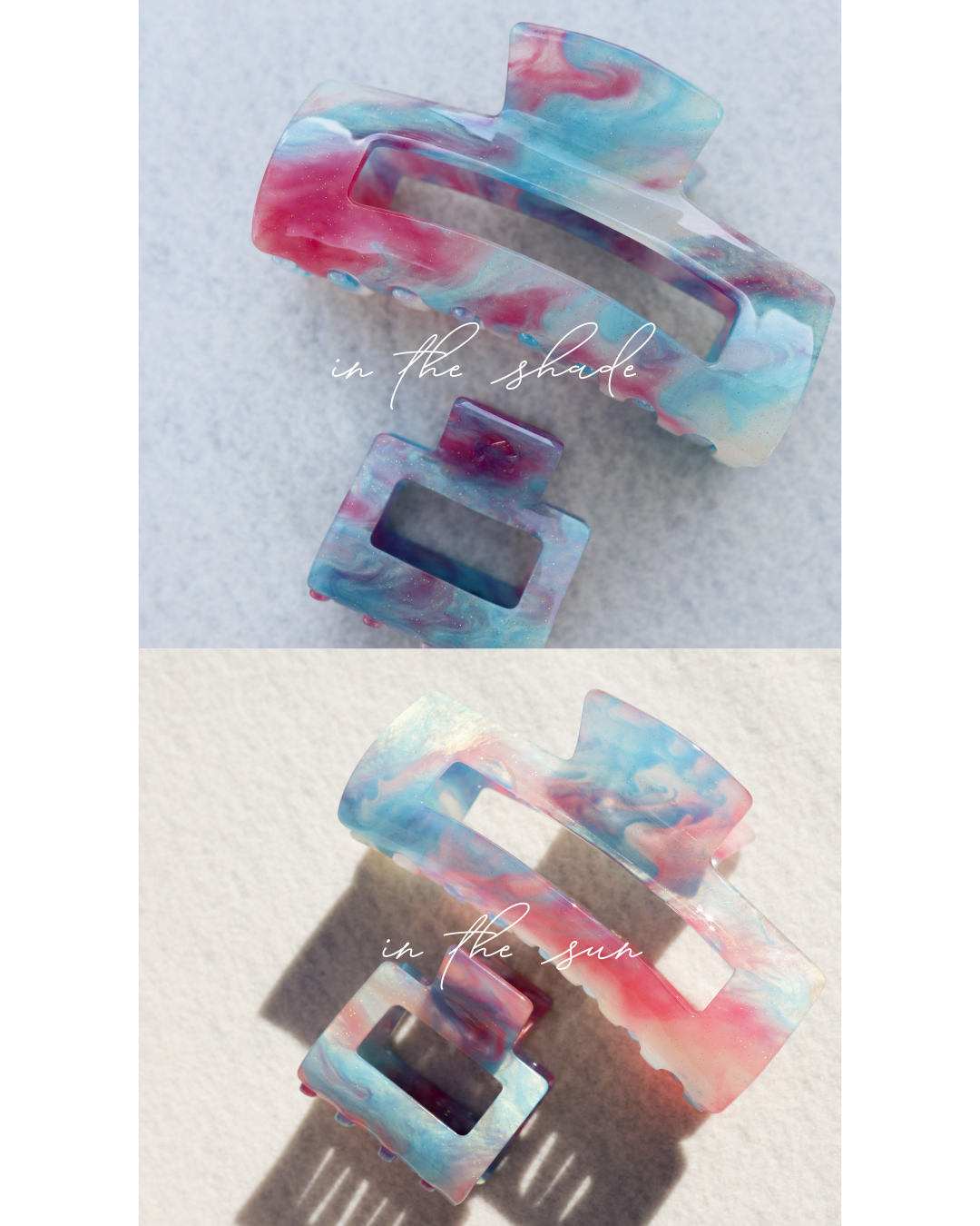 Color Changing Claw Clip