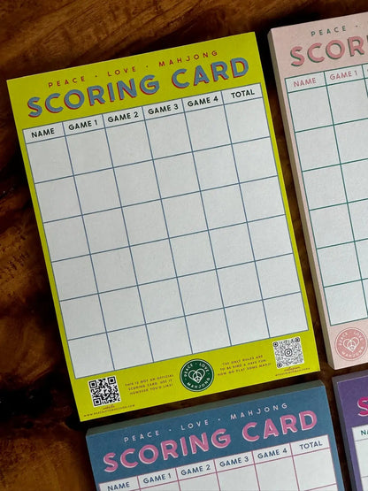Mahjong Scoring Notepad