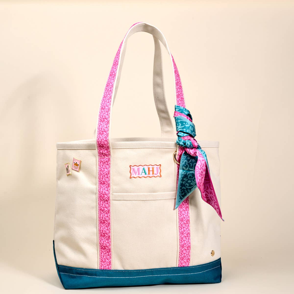 MAHJ Canvas Tote