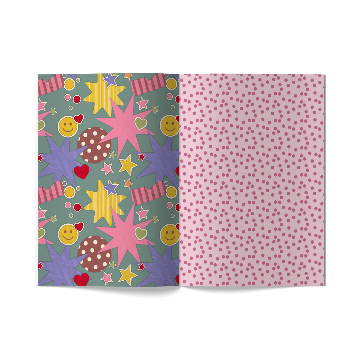 Junk Journal • Scrapbooking Paper Booklet