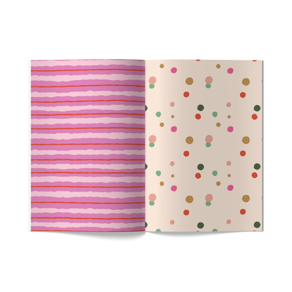 Whimsical Girlie • Scrapbooking Paper Booklet