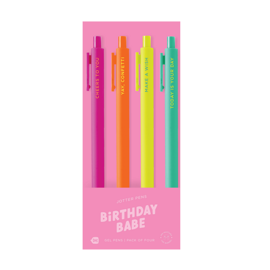 Birthday Babe Jotter Pens