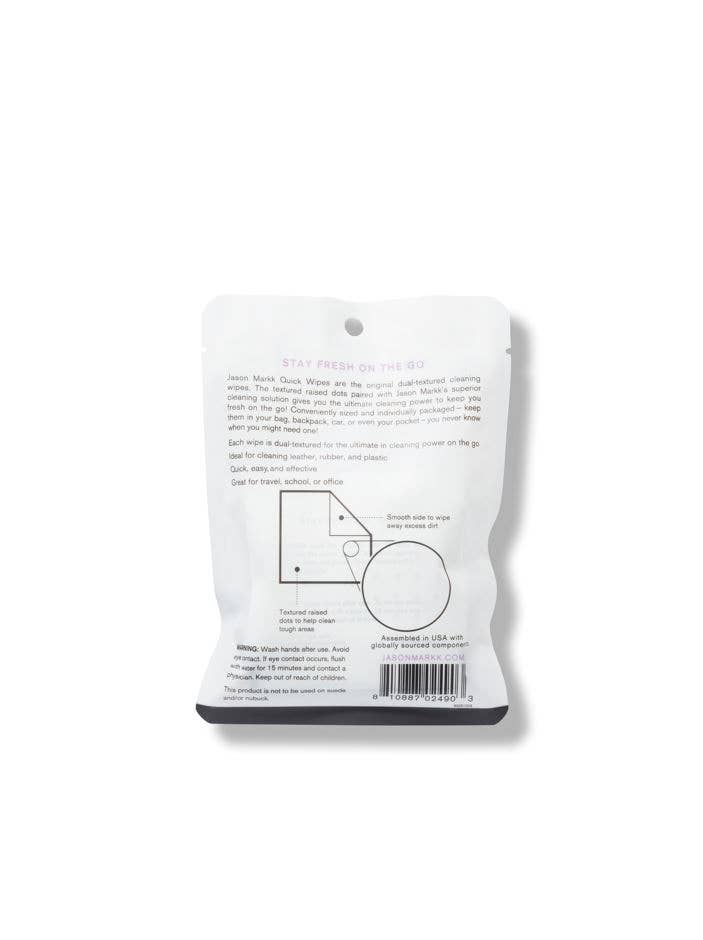 Shoe Cleaning Quick Wipes - 3 Pack