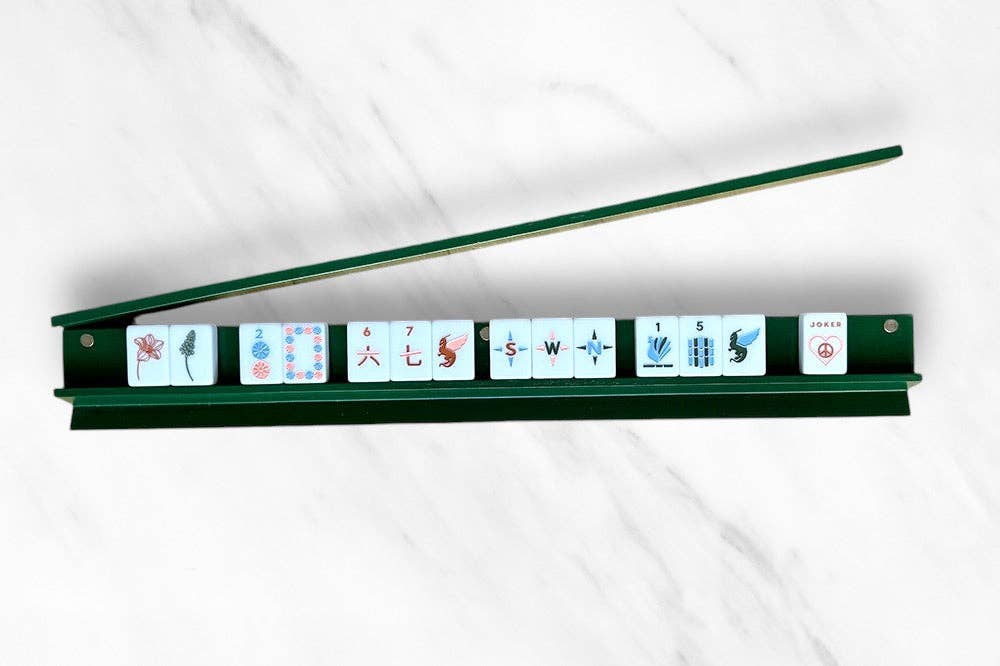Mahjong Racks & Pushers | Set of 4