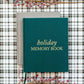 Holiday Memory Book