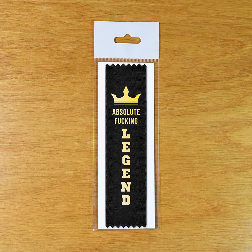 Absolute Fucking Legend Award Ribbon
