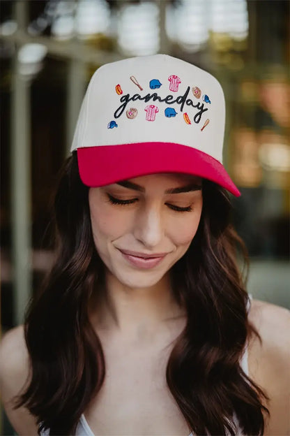 Gameday Baseball Doodles Hat