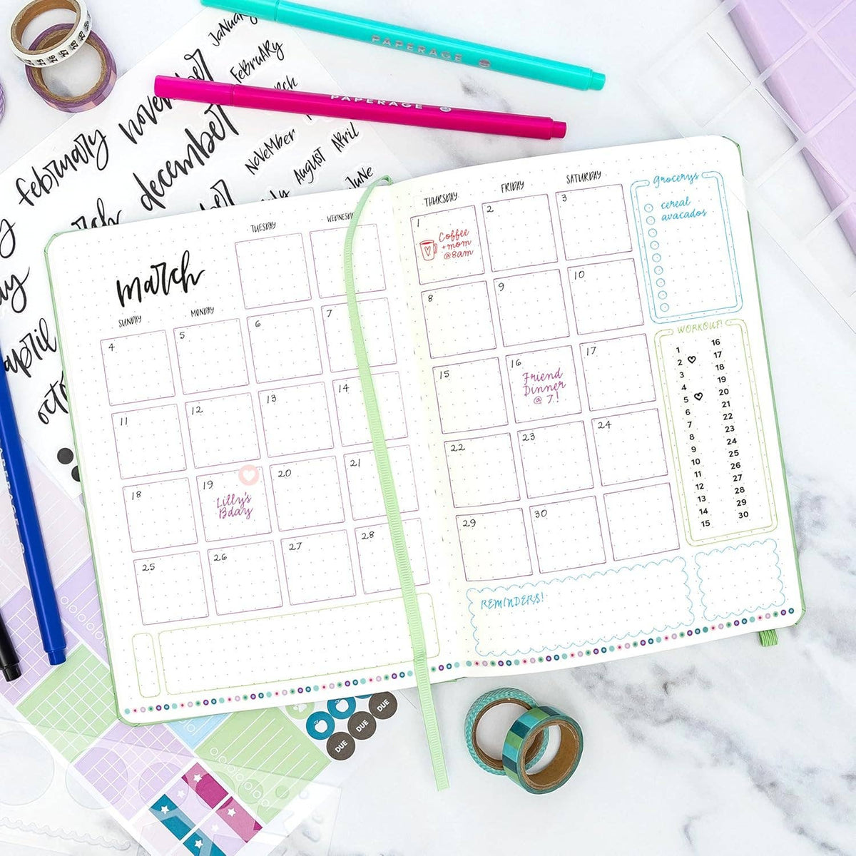Casebound Dotted Journal | 160PG