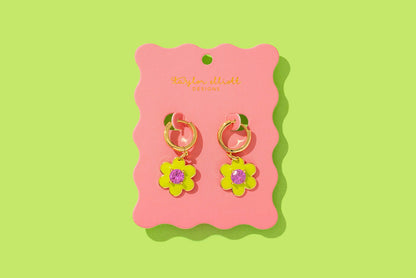 Lucy Huggie Earrings