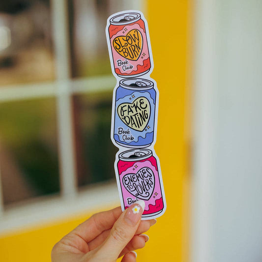 Book Club Soda Stack Bookmark