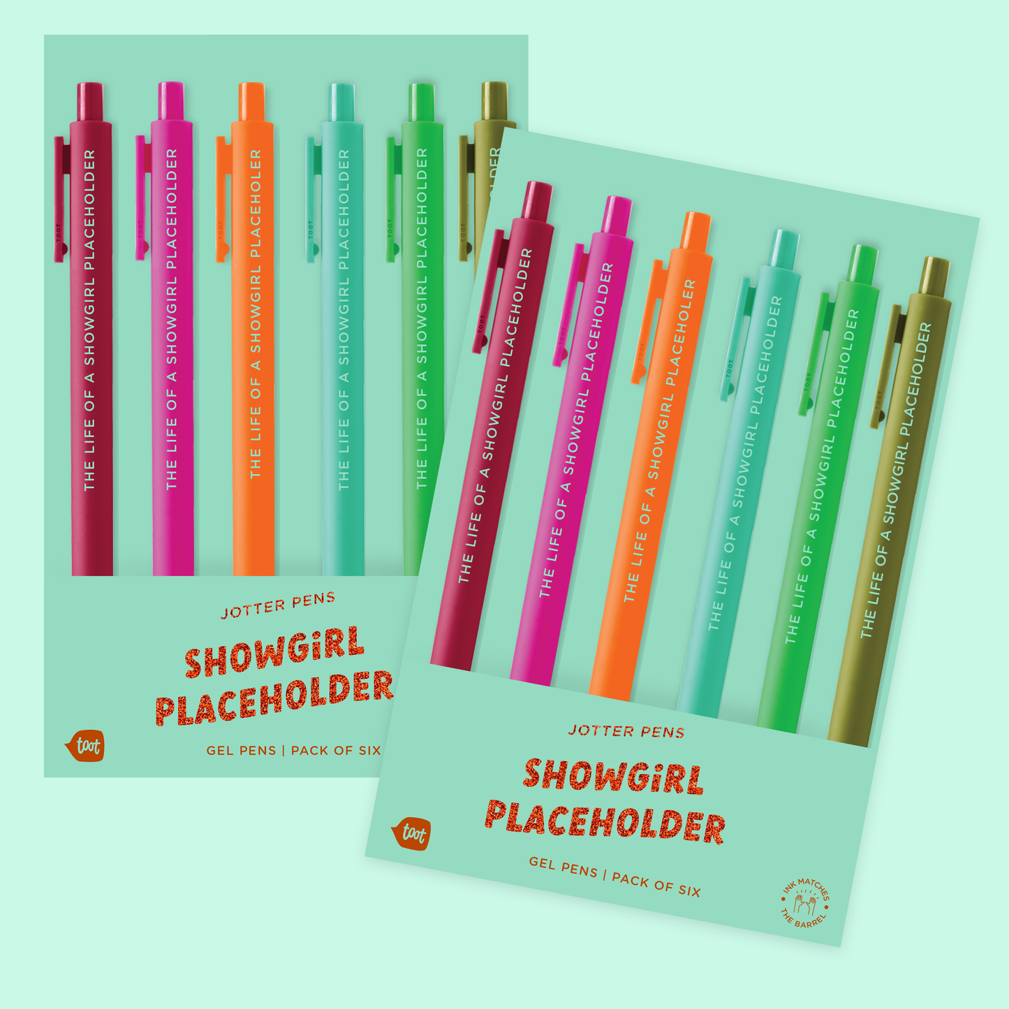 The Life of a Showgirl Swiftie Jotter Set