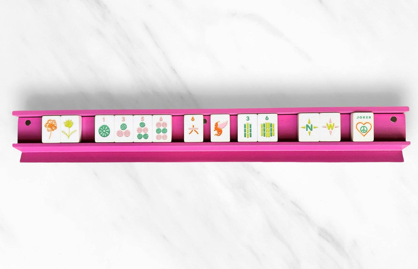 Mahjong Racks & Pushers | Set of 4