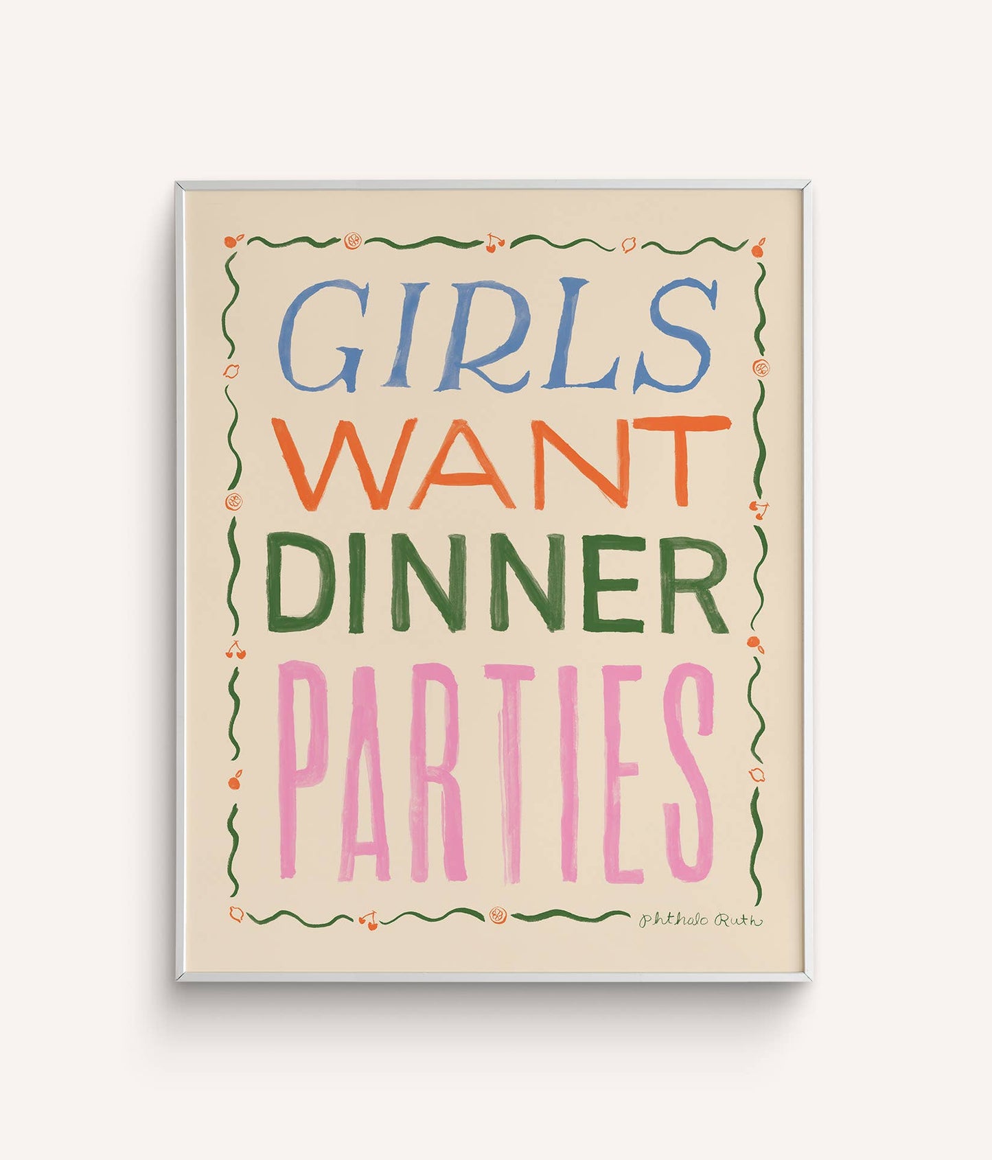 Girls Want Dinner Parties
