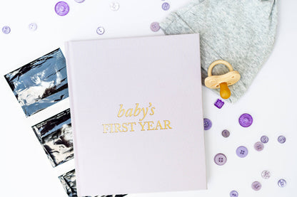 Baby's First Year Memory Book