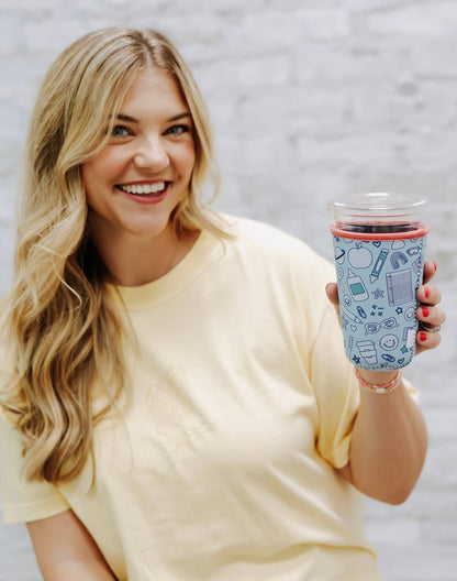 Classroom Icons Drink Sleeve