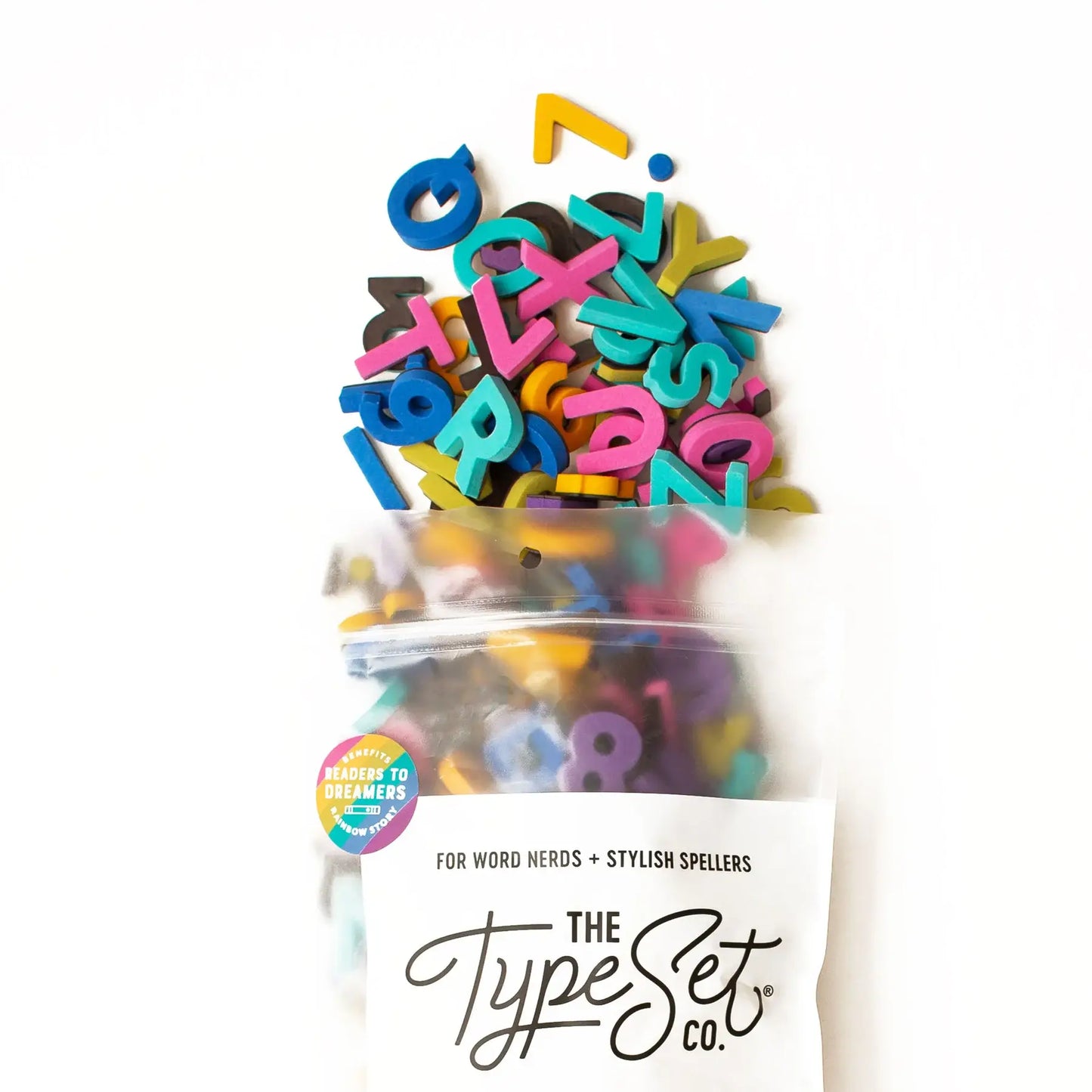 Rainbow Story 1" 200pc Magnetic Letters