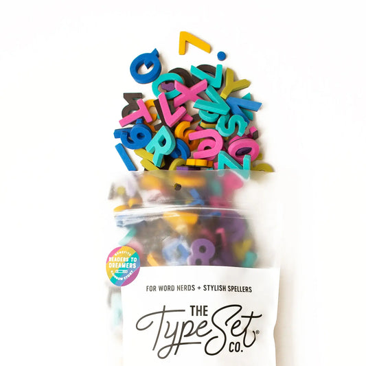 Rainbow Story 1" 200pc Magnetic Letters