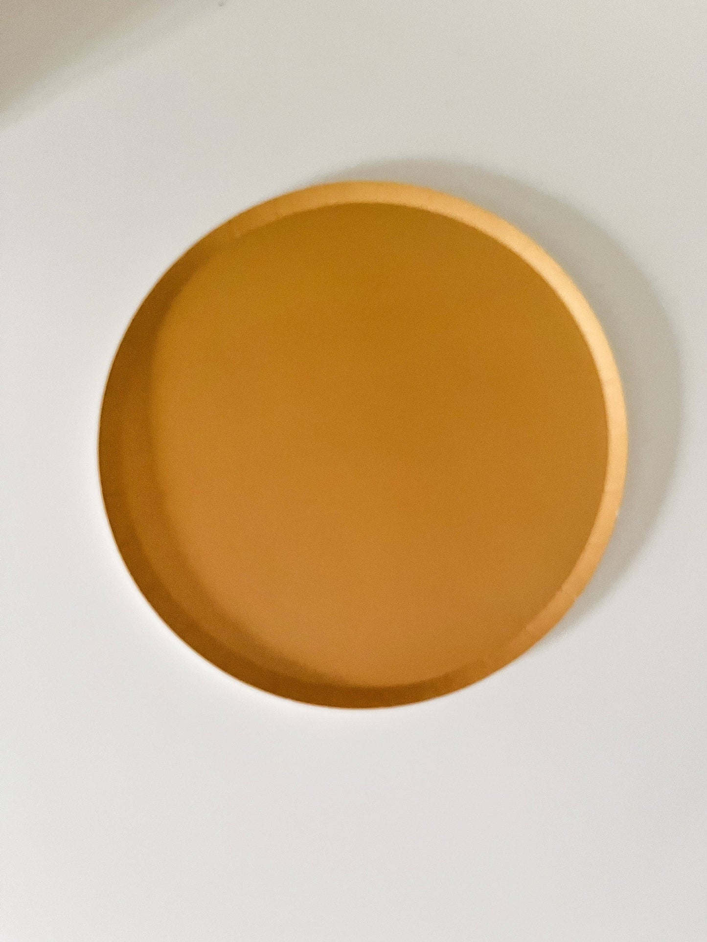 Classic Gold Matte Plate