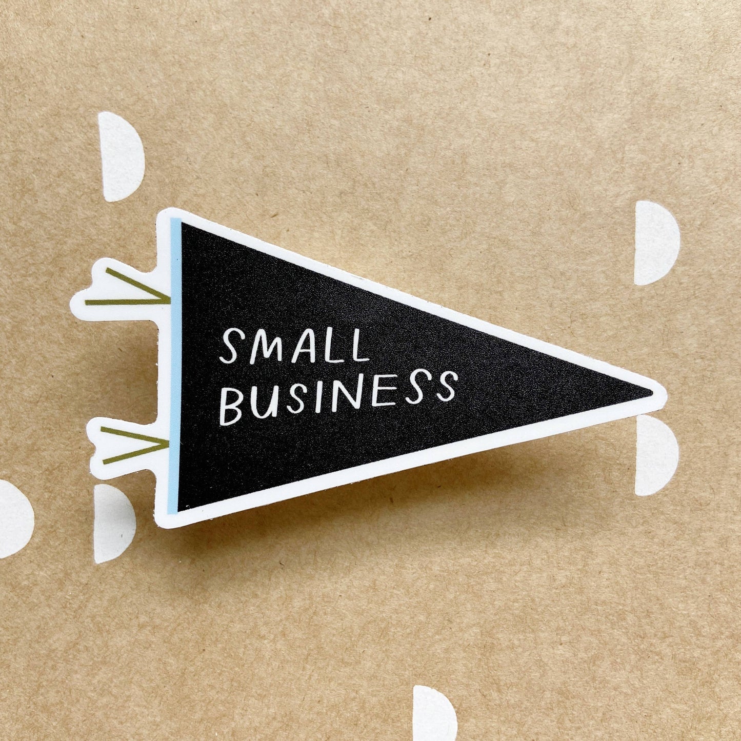 Pennant, Shop Small, Support Local Sticker