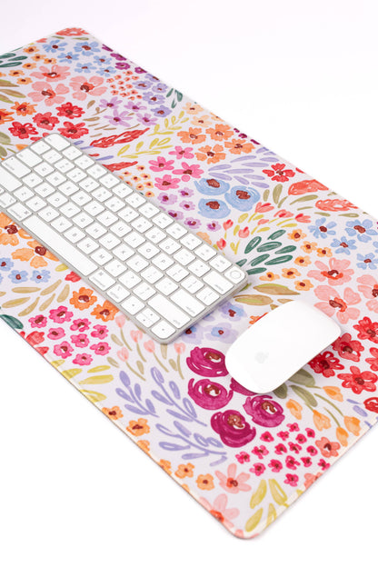 Countryside Blooms Desk Pad