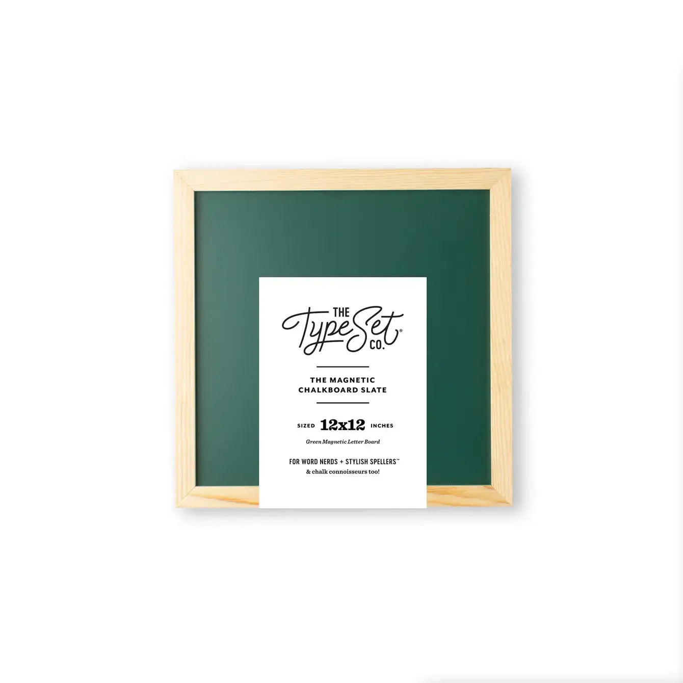 Green 12x12 Magnetic Chalkboard
