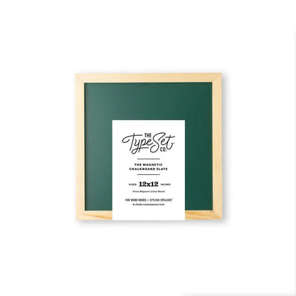 Green 12x12 Magnetic Chalkboard