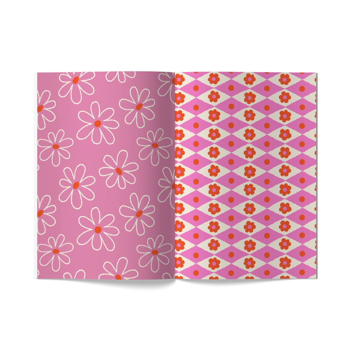 Vibrant Blooms • Scrapbooking Paper Booklet