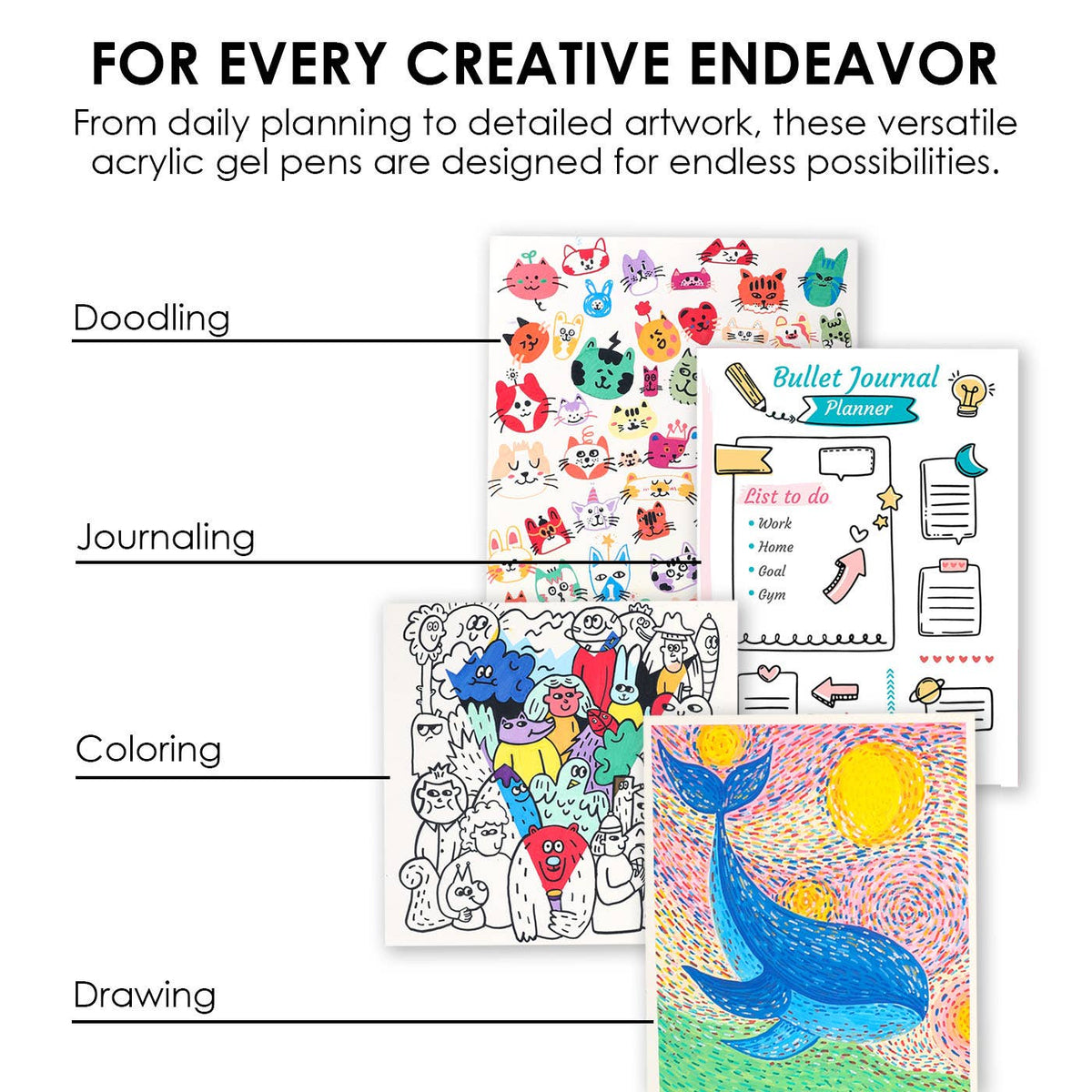 Bold & Bright Coloring Kit: Tropics