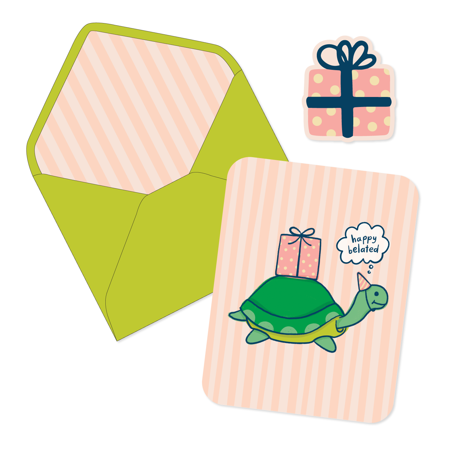 Happy Belated Card
